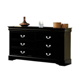 Louis Philippe III Black Dresser Model 19505 By ACME Furniture